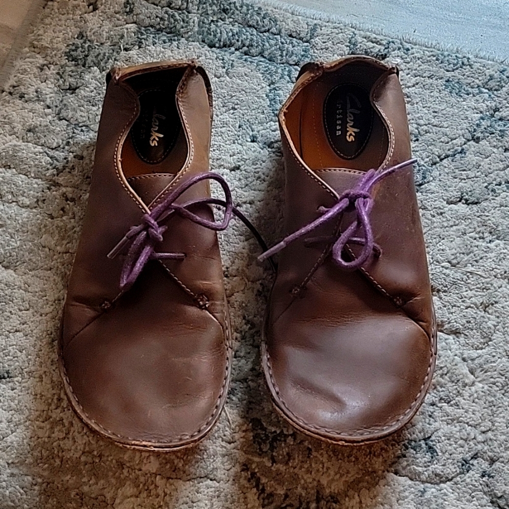 Clarks artisan leather shoes - Picture 1 of 4
